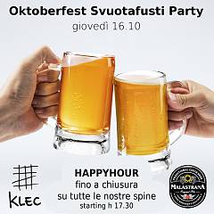 Oktoberfest svuotafusti party